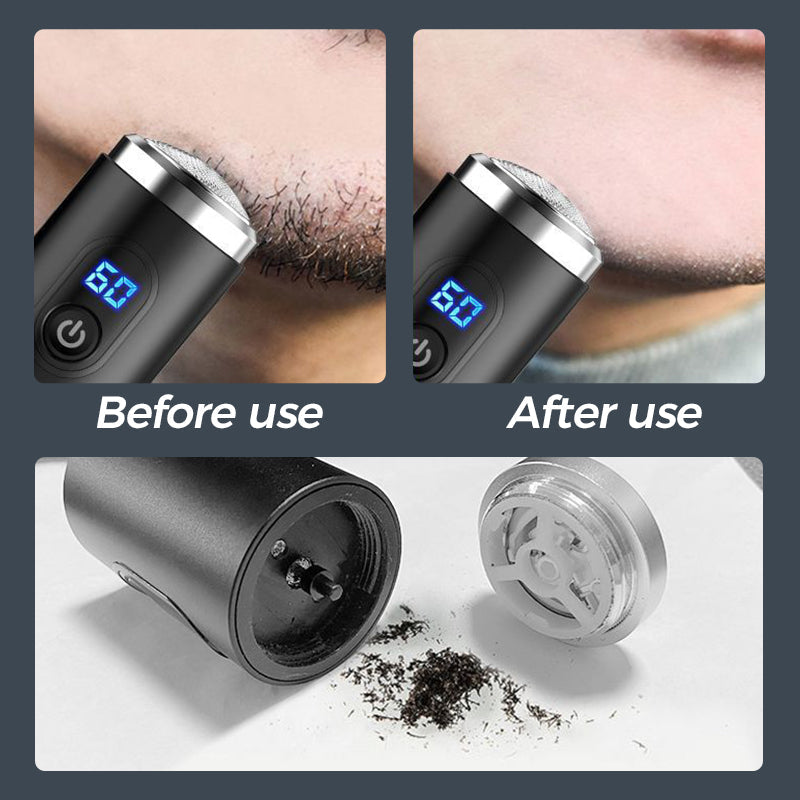 Whetstone™ – 4-Blade Floating Head USB-C Mini Portable Electric Shaver + 50% OFF