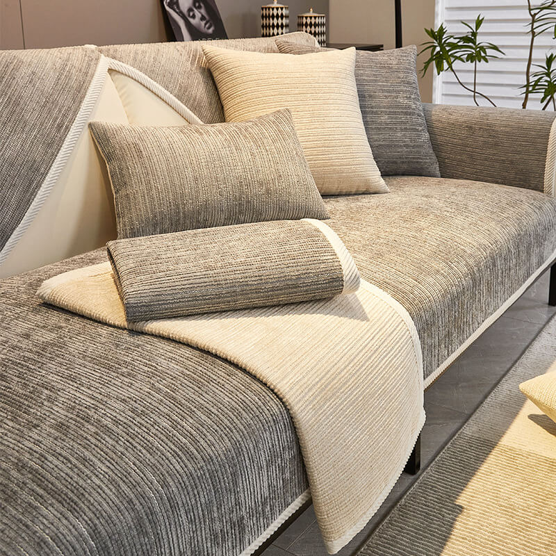 Wovenest – Waterproof Anti-Scratch Chenille Sofa Cover + 50% OFF