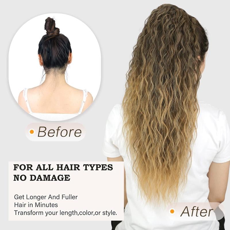 The SilkiPony Extension - A Perfect Ponytail in Seconds + 50% OFF