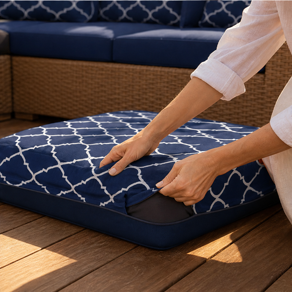 Verandia – Stretch Water-Resistant Patio Cushion Cover + 50% OFF