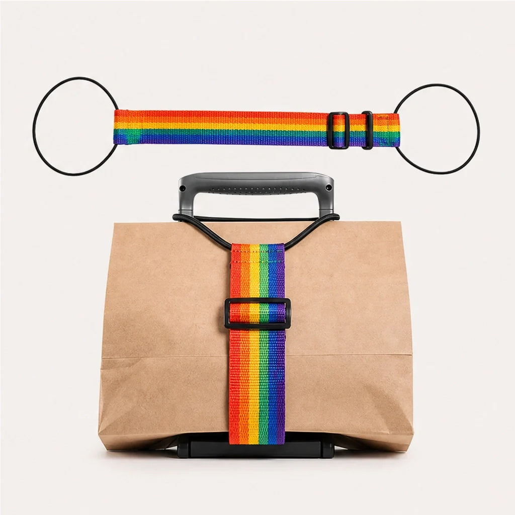 Glidely – Adjustable Elastic Add-A-Bag Luggage Strap + 50% OFF