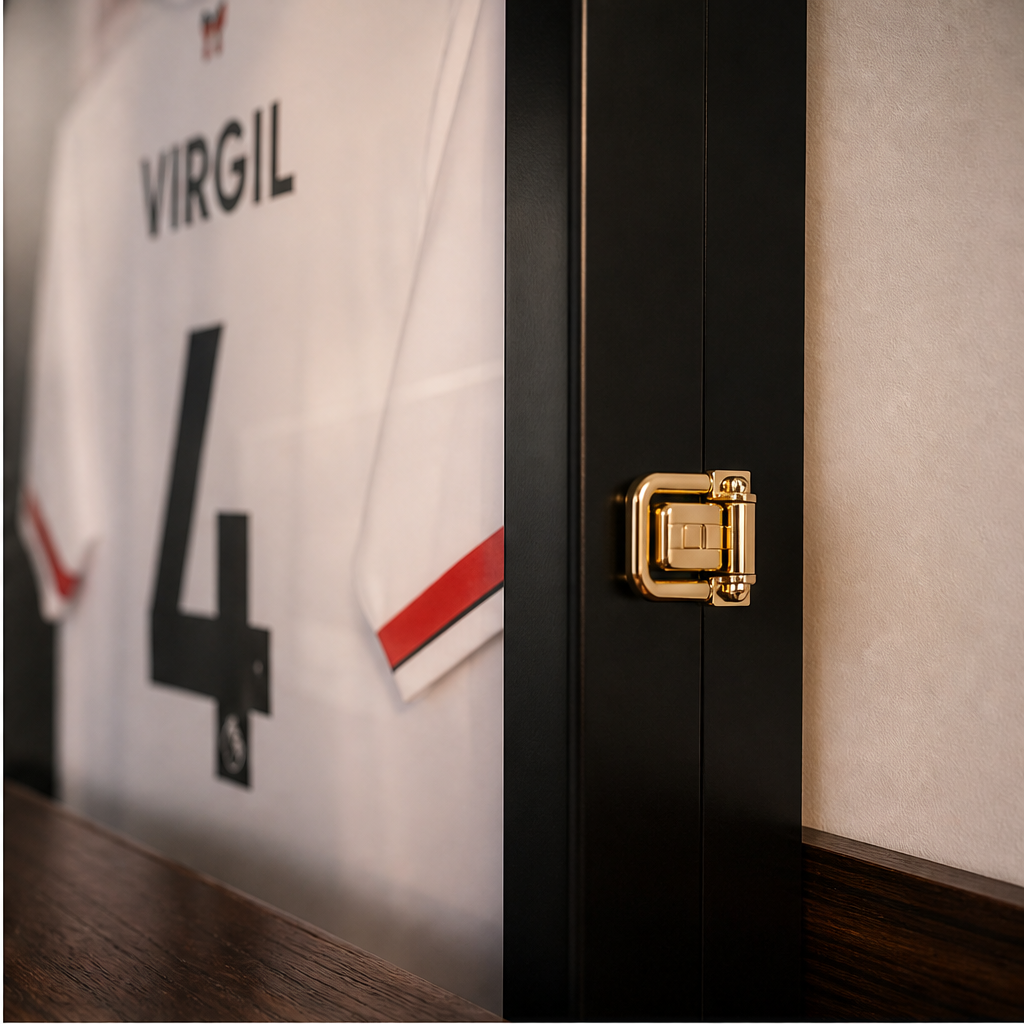 Crestvault – Magnetic Wooden Jersey Display Frame + 50% OFF