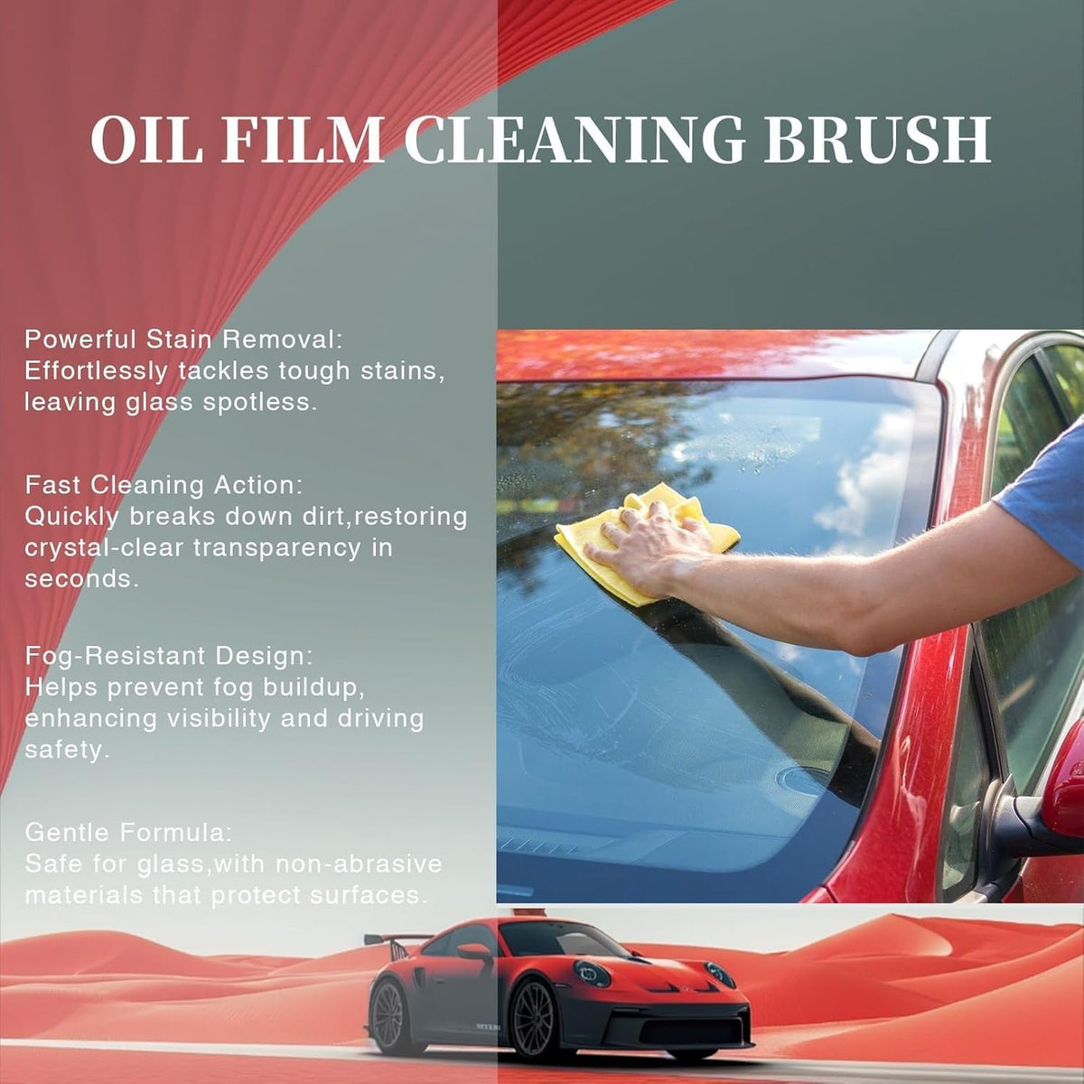 Glintforge™ – Heavy-Duty Gel Water Spot Remover for Cars, Glass & Metal + 50% OFF