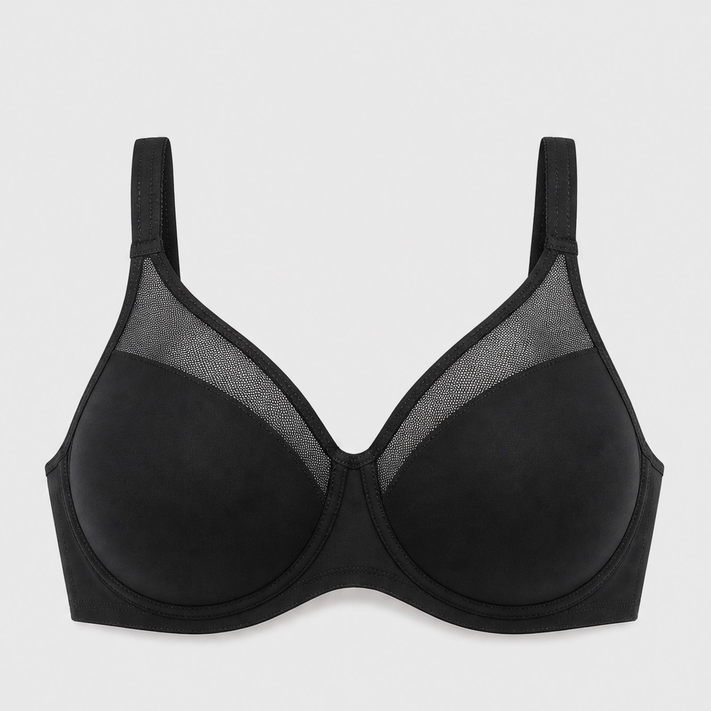 Soleva™ – Full-Coverage Wide-Band Comfort Minimizer Bra + 50% OFF