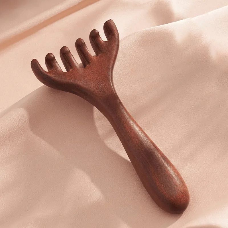 Calmara – Six-Claw Ergonomic Scalp & Body Massage Comb + 50% OFF