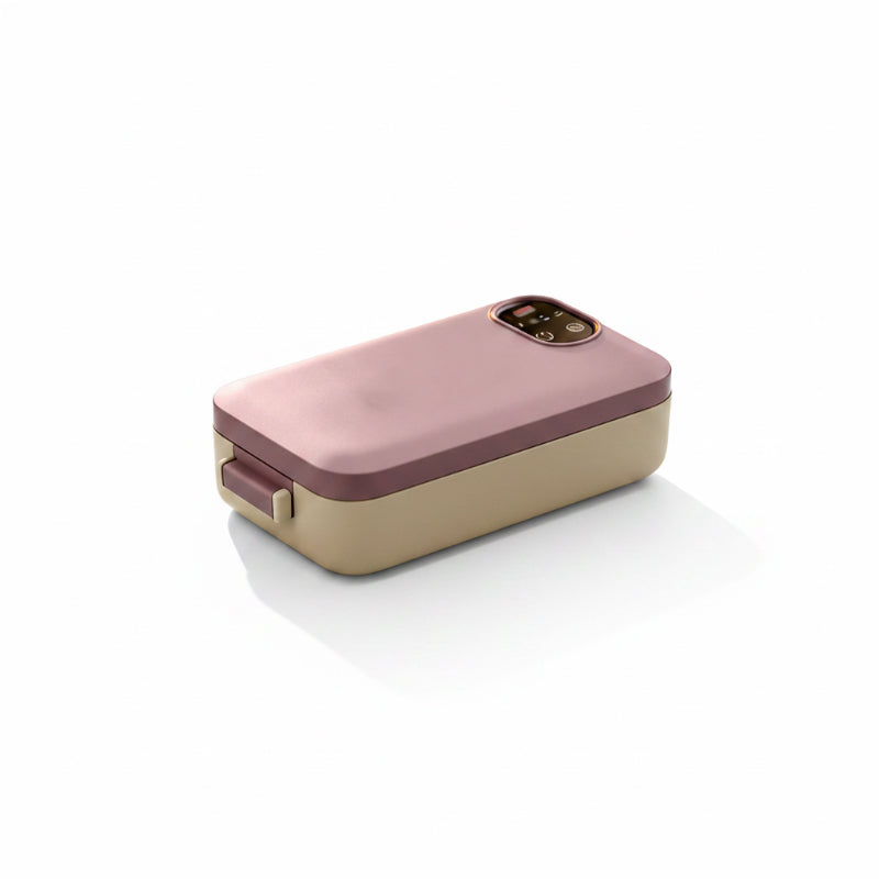 Hearthly – Cordless Self-Heating Electric Lunch Box, 900ml Stainless Steel + 50% OFF