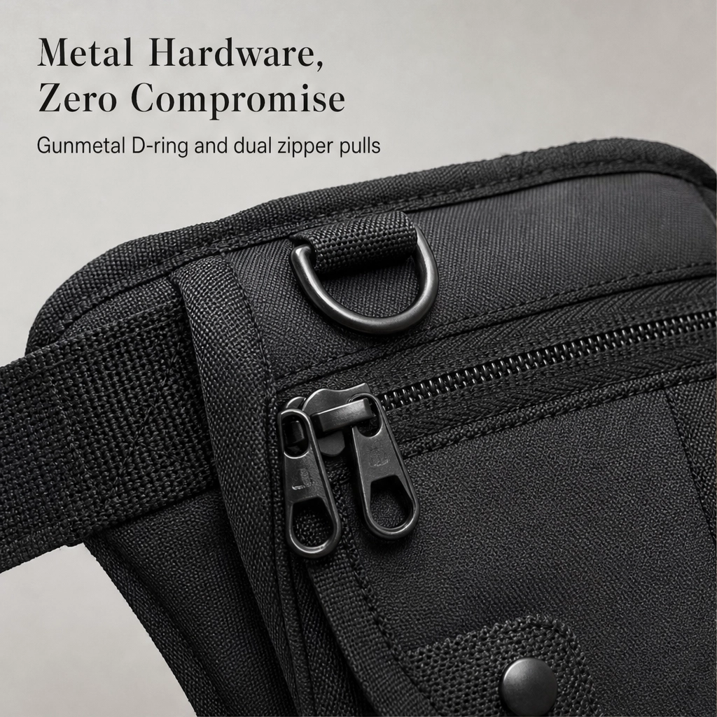 Strider™ – 3-in-1 Convertible Tactical Hip & Crossbody Bag, Water-Resistant Oxford + 50% OFF