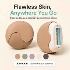 Velsa – Twist-Cover 3-Blade Travel Razor for Wet & Dry Use + 50% OFF