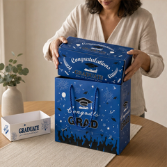 Confettio™ – 2026 Class of Grad Surprise Explosion Gift Box with Pop-Up Cash Reveal + 50% OFF