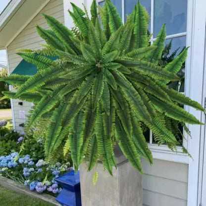 The AuraFern Realistic Boston Fern — Lush, Maintenance-Free Greenery +  50% OFF
