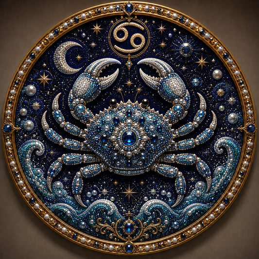 Perlune – 3D Pearl Mosaic Zodiac Art Kit, All 12 Star Signs + 50% OFF