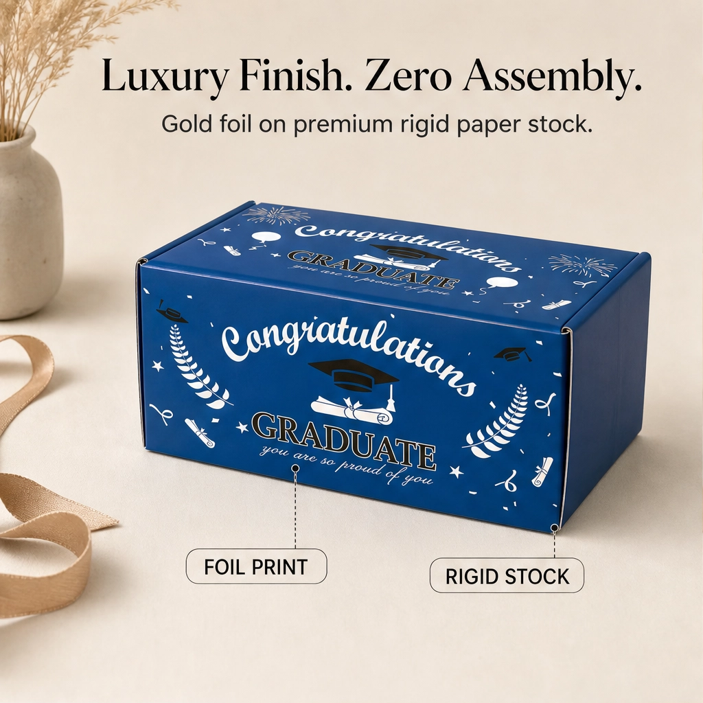 Confettio™ – 2026 Class of Grad Surprise Explosion Gift Box with Pop-Up Cash Reveal + 50% OFF