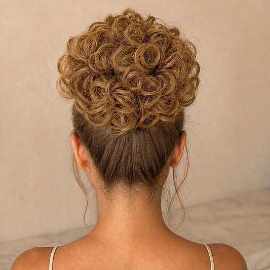 Plumelle – Drawstring Messy Bun Hair Piece + Buy 1 Get 1 FREE