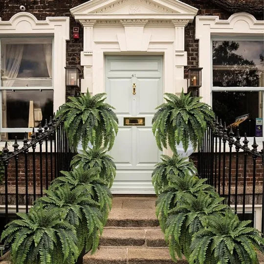 The AuraFern Realistic Boston Fern — Lush, Maintenance-Free Greenery +  50% OFF