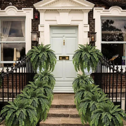 The AuraFern Realistic Boston Fern — Lush, Maintenance-Free Greenery +  50% OFF