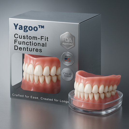 ComfortGrip Custom Dentures - A Secure Smile, A Youthful Face + 50% OFF