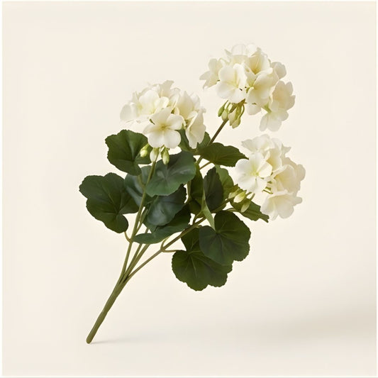 Arbora™ – UV Resistant Silk Artificial Geranium Flowers for Outdoor & Indoor Decor + 50% OFF
