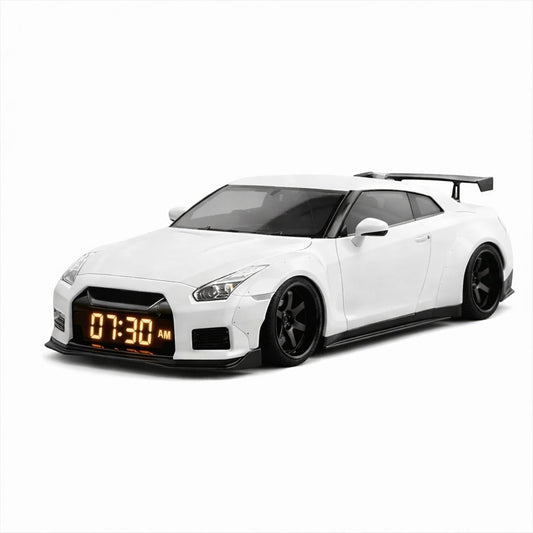 Chicane – Hypercar Alarm Clock with Engine Sound, LED Display & Exhaust Vapor Effect + 50% OFF