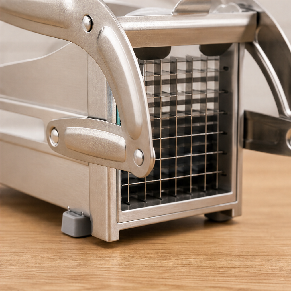 Millcroft – Suction-Lock Stainless Steel Potato & Vegetable Fry Cutter + 50% OFF