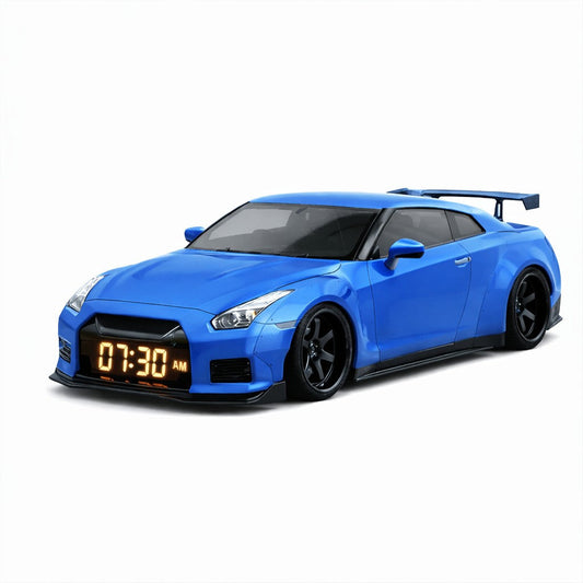 Chicane – Hypercar Alarm Clock with Engine Sound, LED Display & Exhaust Vapor Effect + 50% OFF