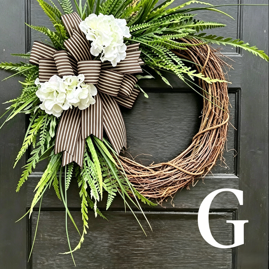Willowmere – Handcrafted Rattan Hydrangea All-Season Wreath + 50% OFF