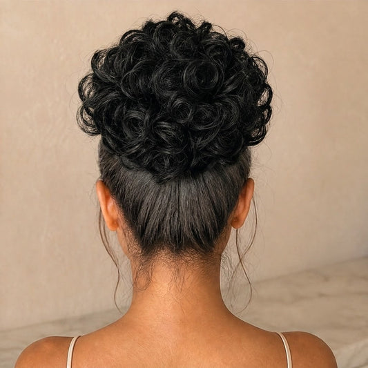 Plumelle – Drawstring Messy Bun Hair Piece + Buy 1 Get 1 FREE