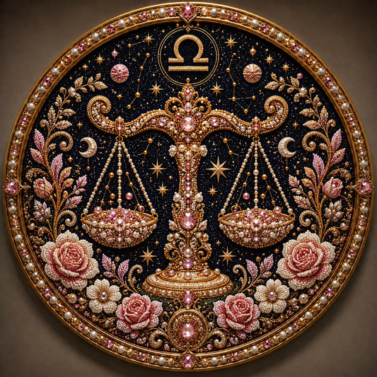 Perlune – 3D Pearl Mosaic Zodiac Art Kit, All 12 Star Signs + 50% OFF