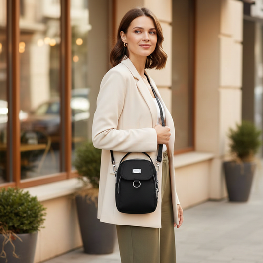 Portavelle™ – Waterproof Multi-Pocket Oxford Crossbody Bag + 50% OFF