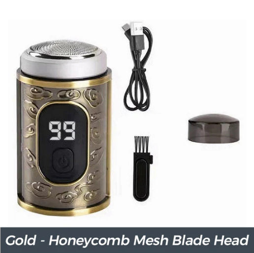 Whetstone™ – 4-Blade Floating Head USB-C Mini Portable Electric Shaver + 50% OFF