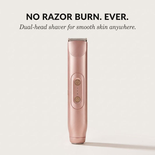 Velura™ – 2-in-1 Dual-Head Electric Shaver & Trimmer for Women + 50% OFF