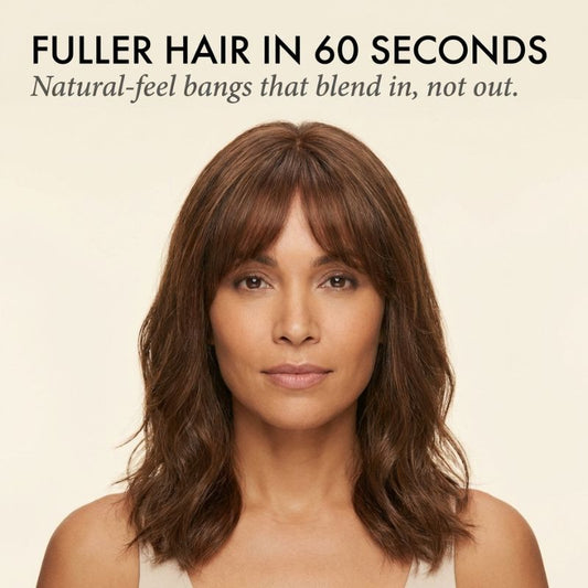 Frinelle™ – Natural Bangs & Volume Crown Hairpiece + 50% OFF