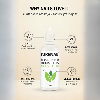 Nuvail™ – Herbal Antibacterial Nail Repair Solution (30ml) + 50% OFF