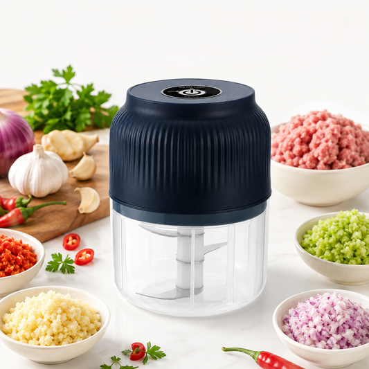 Julienne – One-Press Mini Electric Food Chopper for Fast, Mess-Free Prep + 50% OFF