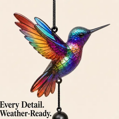 Willowdale – Deep-Tone Aluminum Wind Chime, Hand-Painted Birds, Garden & Memorial Decor + 50% OFF