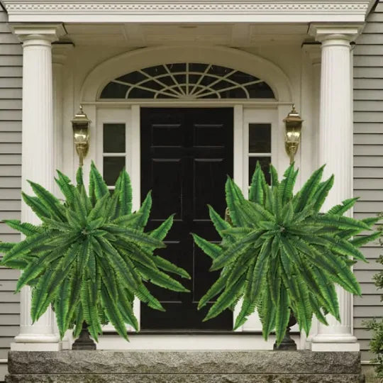 The AuraFern Realistic Boston Fern — Lush, Maintenance-Free Greenery +  50% OFF
