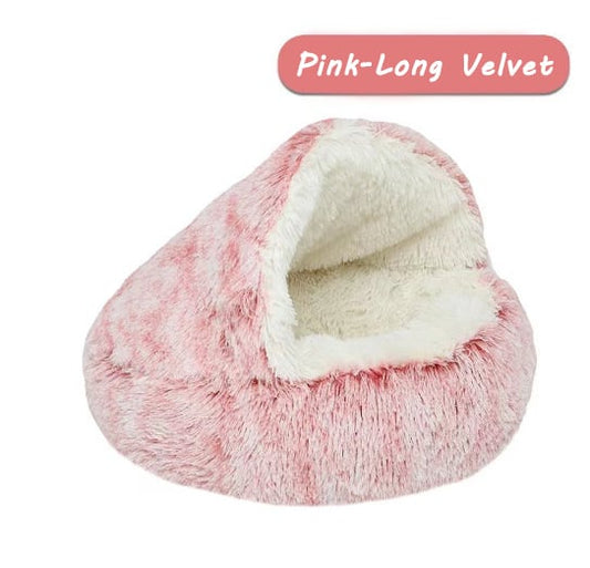The CozyCave Pet Bed - Anxiety-Free, Cozy Sleep + 50% OFF