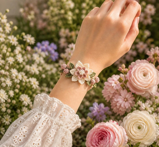 Petalume – All-in-One Nature Crochet Bracelet Making Kit+ 50% OFF