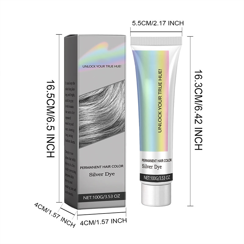 The SilverVibe Hair Toner - Transform Your Hair Into a Radiant, Healthy Silver Statement + 50% OFF