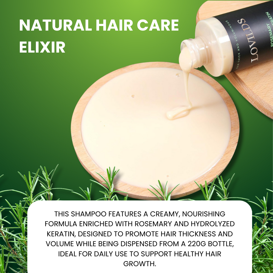 The HydroKeratin Shampoo - Voluminous Hair, Zero Damage + 50% OFF