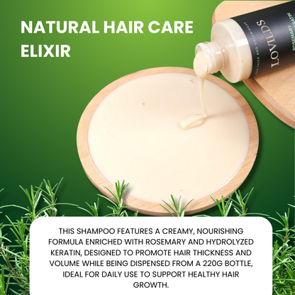 The HydroKeratin Shampoo - Voluminous Hair, Zero Damage + 50% OFF