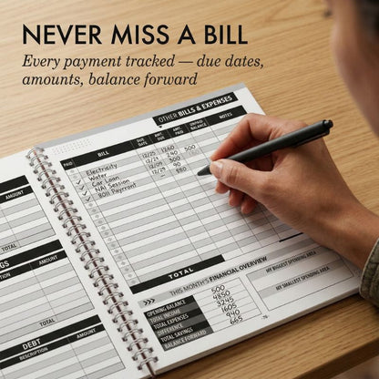 BillVault™ – 48-Month Bill Payment Tracker & Monthly Budget Organizer + 50% OFF