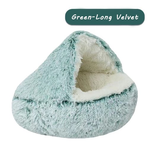 The CozyCave Pet Bed - Anxiety-Free, Cozy Sleep + 50% OFF