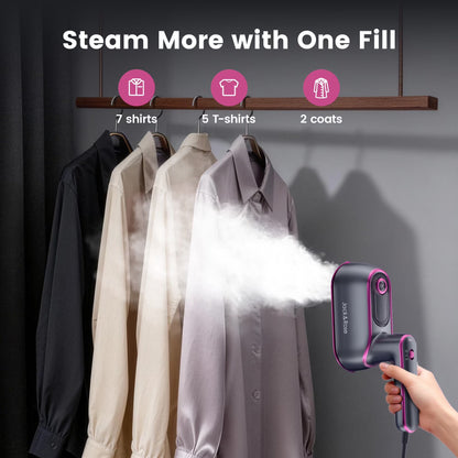 Crisply™ – 2-in-1 Portable Steam Iron with Ceramic Plate + 50% OFF