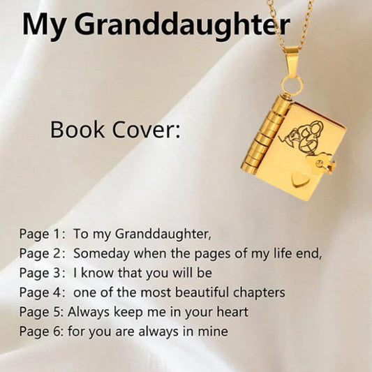 The Heirloom Book Locket - The Most Beautiful Chapter Necklace + 50% OFF