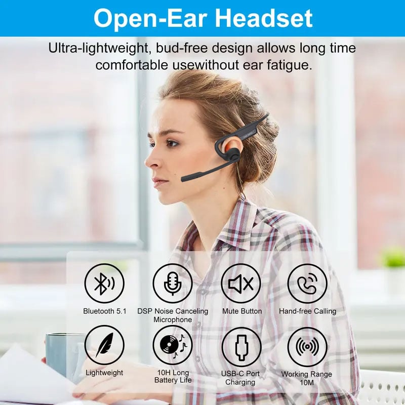 SonicAir – Pain-Free Audio, Total Awareness + 50% OFF