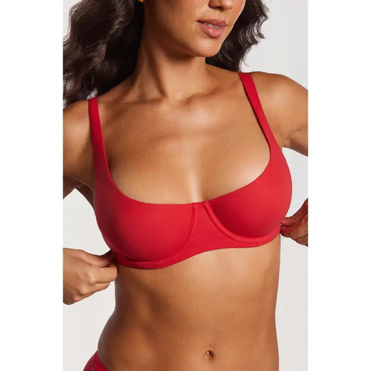 Suede™ – Buttery-Soft Seamless Unlined Underwire Balconette Bra + 50% OFF