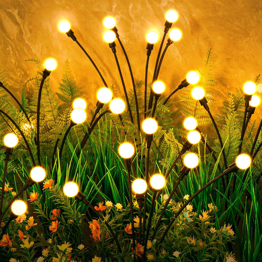 Emberfern – Swaying Solar Firefly Garden Lights + 50% OFF