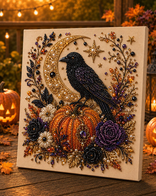 Emberloom – Cozy Halloween Pearl Art DIY Craft Kit + Buy 1 GET 1 FREE