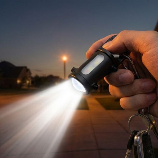 Torchix™ – 1200LM 3-in-1 Keychain Flashlight with Power Bank, 7 Brightness Modes, Waterproof + 50% OFF