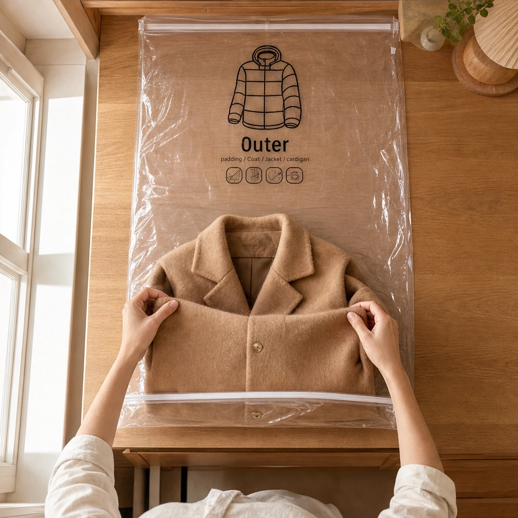 Hushvault™ – Hanging Vacuum Storage Bags for Coats, Jackets & Closet Organization + 50% OFF